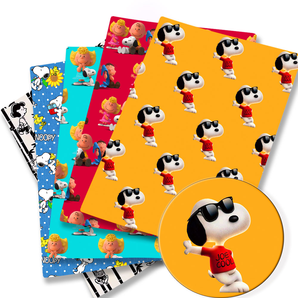 Textile For Sewing - TAKARA TOMY Snoopy fabric140x50CM Cartoon Polyester