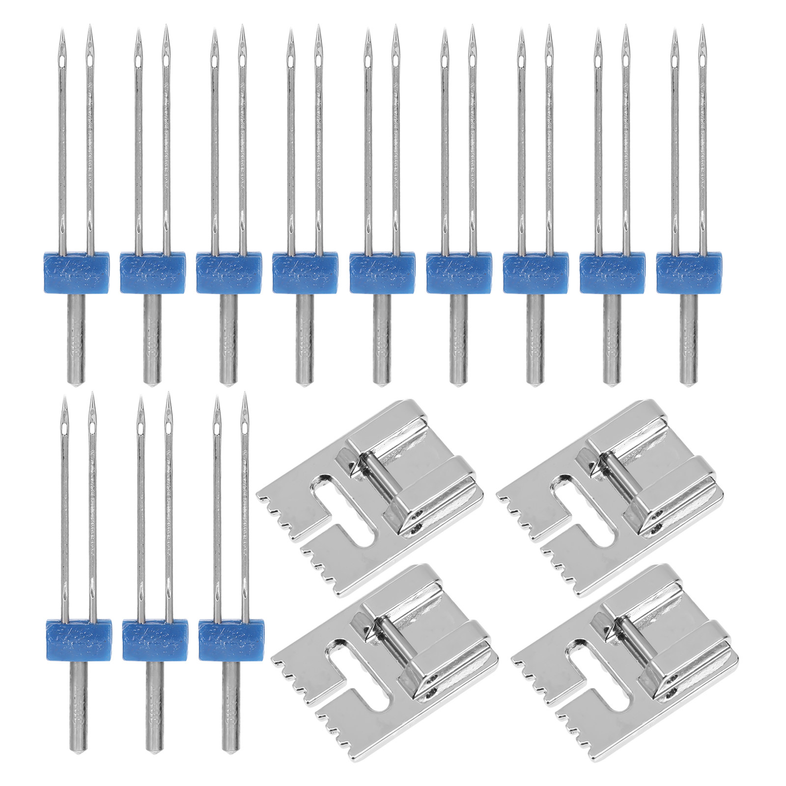 Sewing Hemming - 4Sets Sewing Machine Accessories Twin Needle