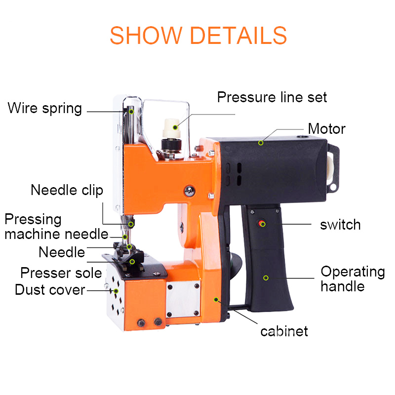 Portable Electric Sewing Machi - Sewing In Textile Industry recension och pris