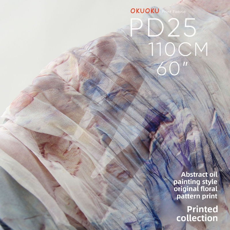 Soft Thin Crushed Tie Dye Prin - Sewing Tie Dye recension och pris