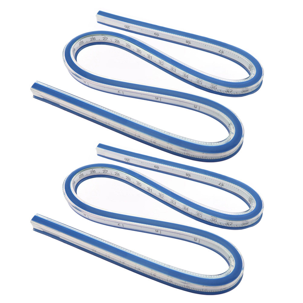 2Pcs Snake Curve Ruler Flexibl - Sewing Garments recension och pris