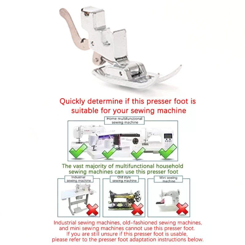2Pcs Stitching Foot Holder Uni - Sewing Machine Fabric recension och pris