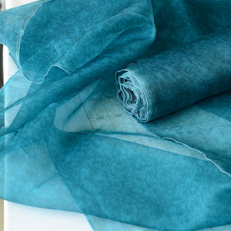 Tie-dye Silk Organza Fabric fo - Sewing Tie Dye recension och pris