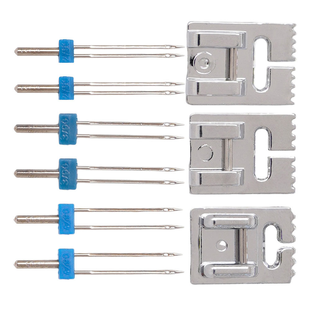 Double Hole Sewing Machine Nee - Twin Needle Stretch recension och pris