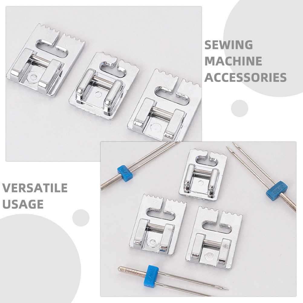 Double Hole Sewing Machine Nee - Twin Needle Stretch recension och pris