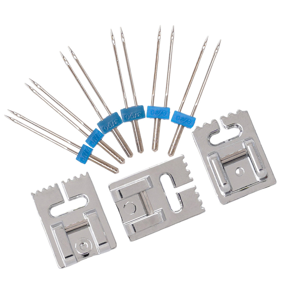 Double Hole Sewing Machine Nee - Twin Needle Stretch recension och pris