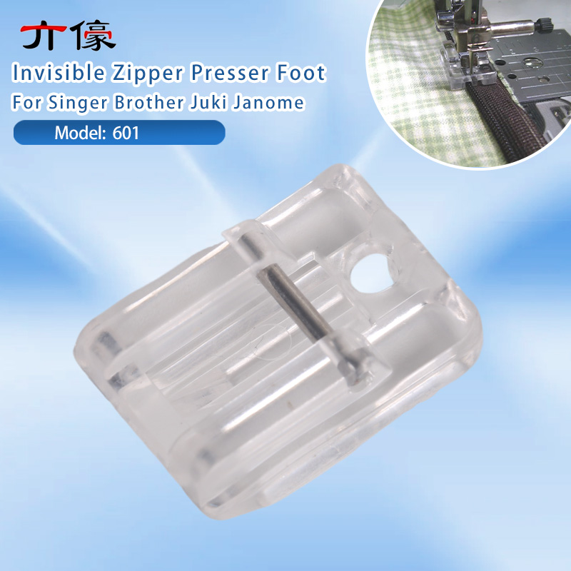 Plastic Invisible Zipper Press - Zipper Foot Presser recension och pris