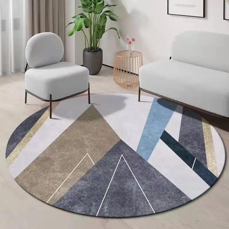 ~O~Geometric Round Rug with Mo - Century Textile & Sewing Supply Avenue C North Saskatoon Sk recension och pris
