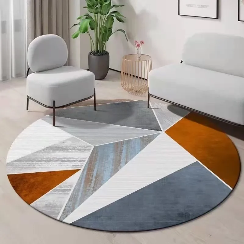 ~O~Geometric Round Rug with Mo - Century Textile & Sewing Supply Avenue C North Saskatoon Sk recension och pris