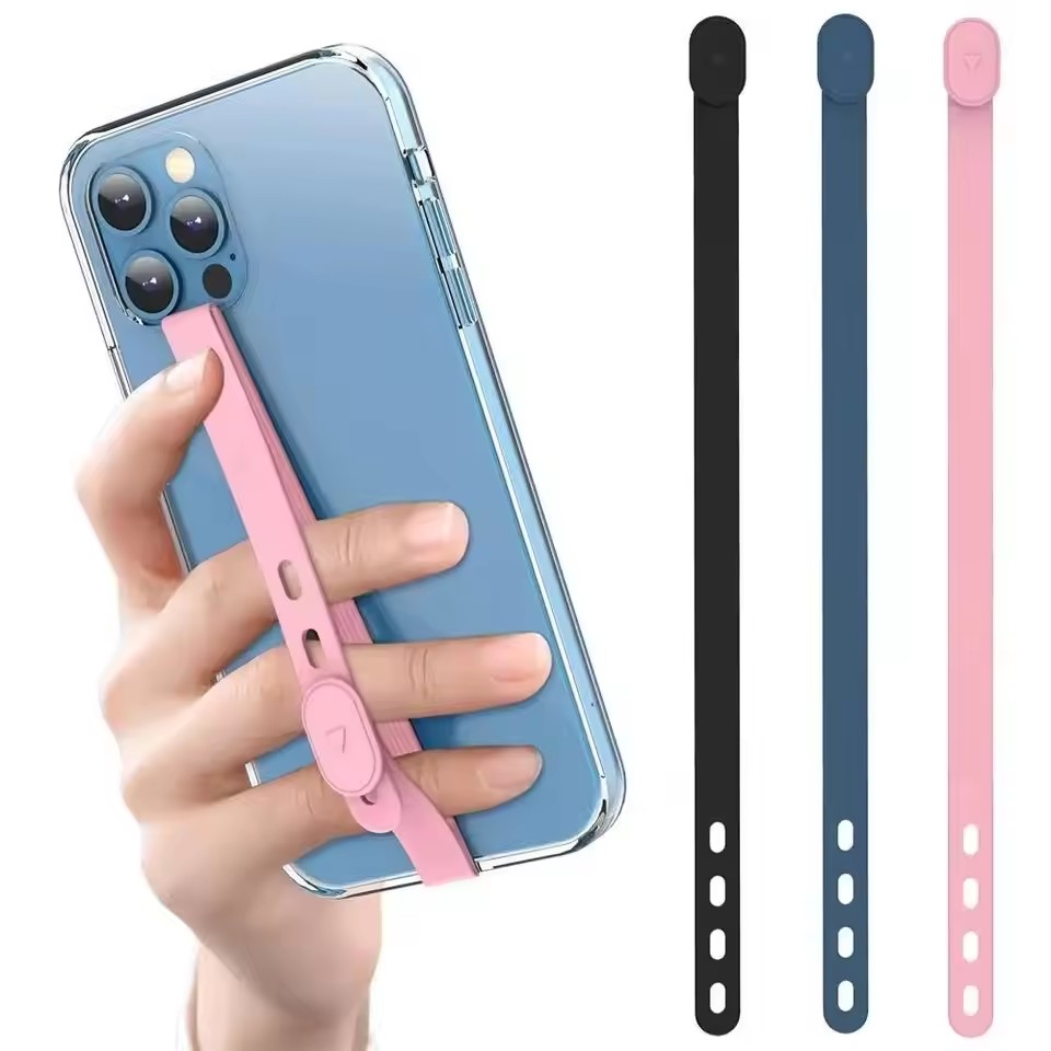 Portable Silicone Phone Strap  - Elastic Waistband Roll recension och pris