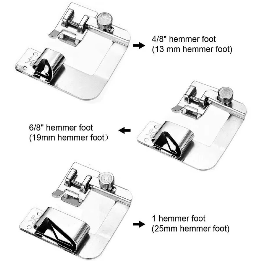 1PCS-3PCS 13/19/25mm Domestic  - Sewing Hemming recension och pris