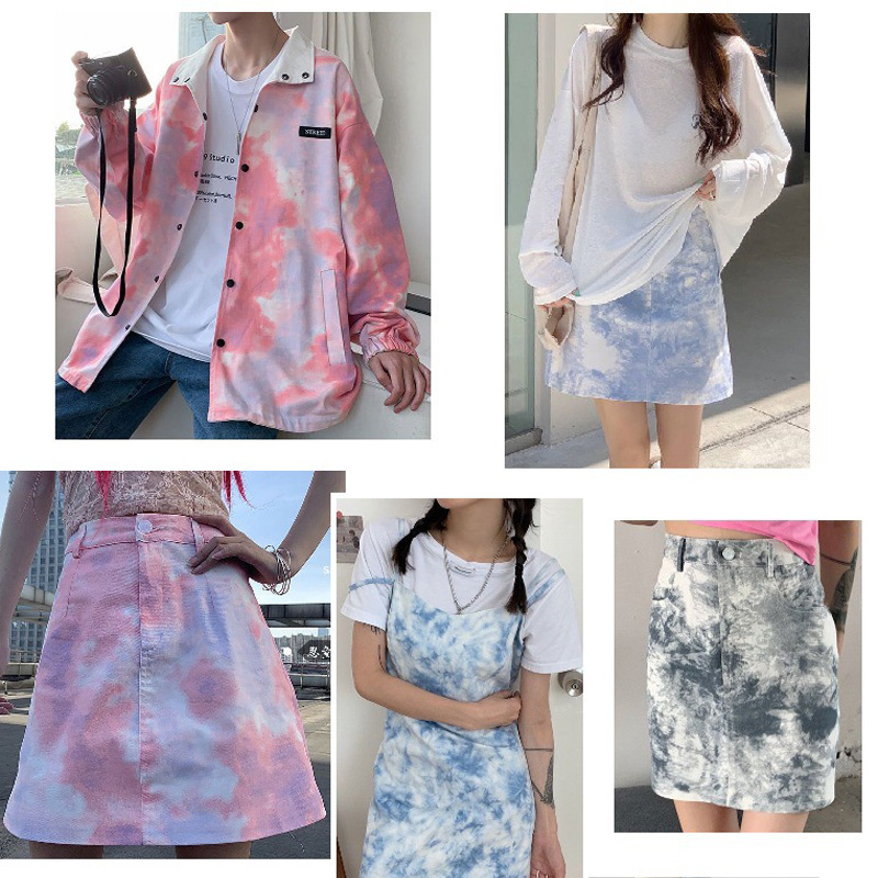 100*150cm Color Tie Dye Washed - Sewing Tie Dye recension och pris
