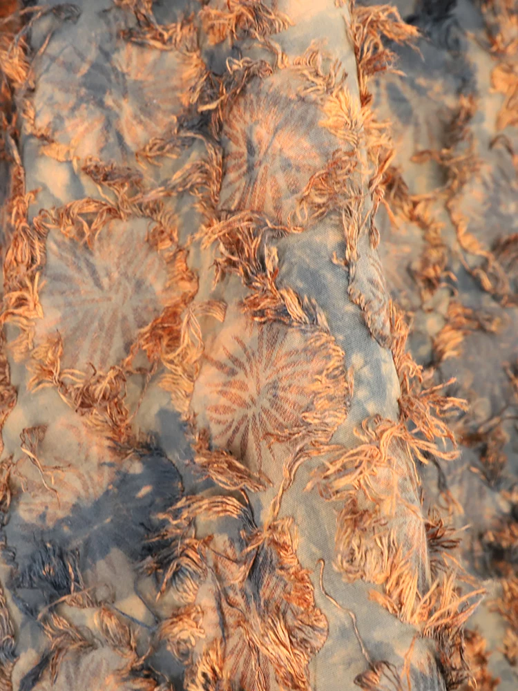 Tassel Tie Dye Fabric Jacquard - Sewing Tie Dye recension och pris
