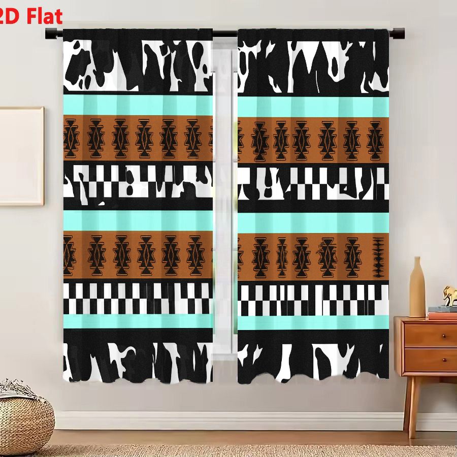 2Pcs Curtains 2D Flat Geometri - Century Textile & Sewing Supply Avenue C North Saskatoon Sk recension och pris