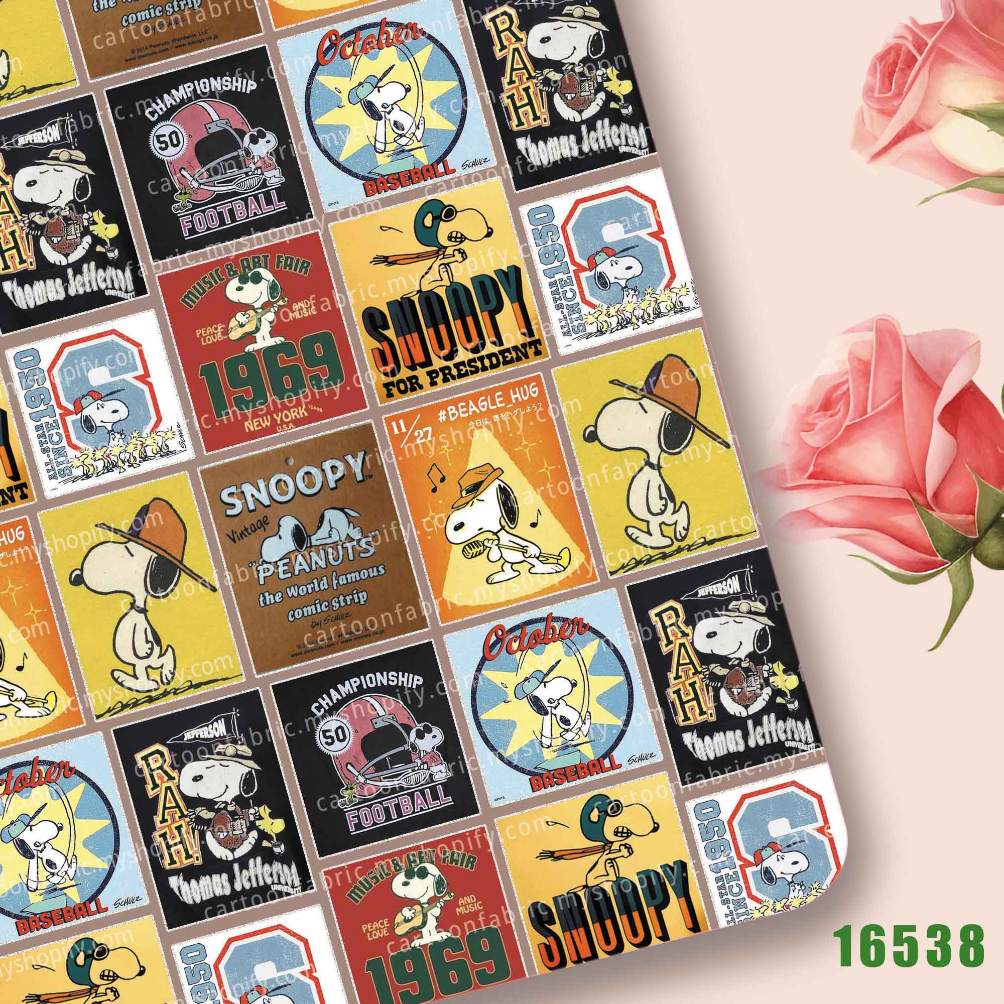 TAKARA TOMY Snoopy Fabric140x5 - Textile For Sewing recension och pris
