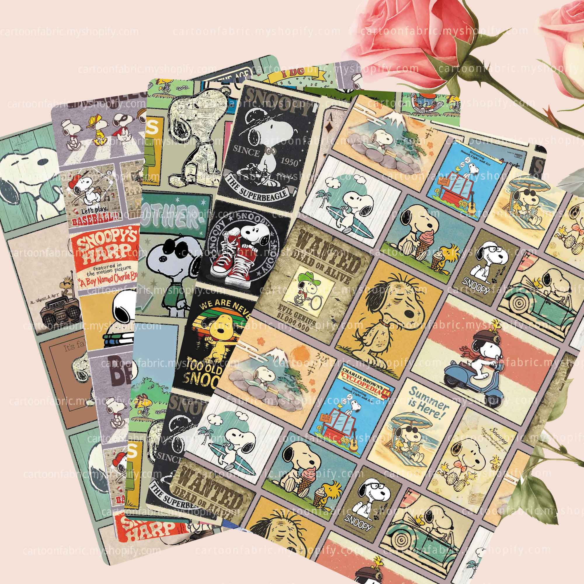 TAKARA TOMY Snoopy Fabric140x5 - Textile For Sewing recension och pris