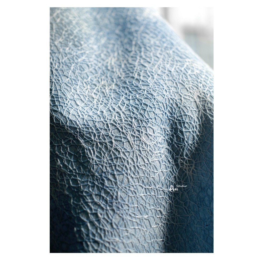 3D Pulse Pattern Tie-dye Blue  - Sewing Tie Dye recension och pris