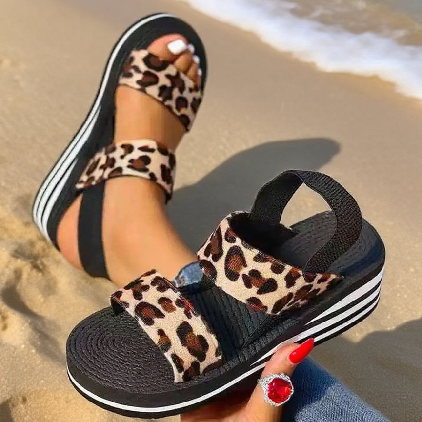 2026Women Slingback Wedge Sand - Elastic Waistband Roll recension och pris