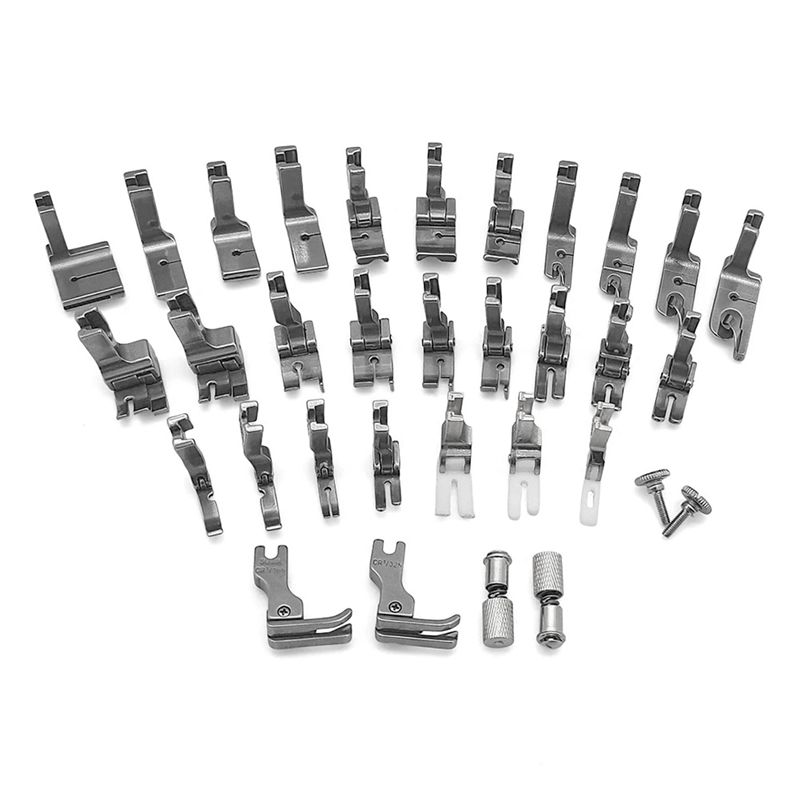 A84E-31 PCS Presser Foot Set 2 - Sewing Machine Fabric recension och pris