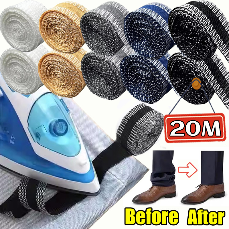 1-20M DIY Self-Adhesive Fabric - Sewing Hemming recension och pris