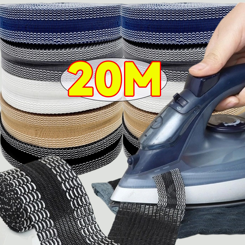 1-20M DIY Self-Adhesive Fabric - Sewing Hemming recension och pris