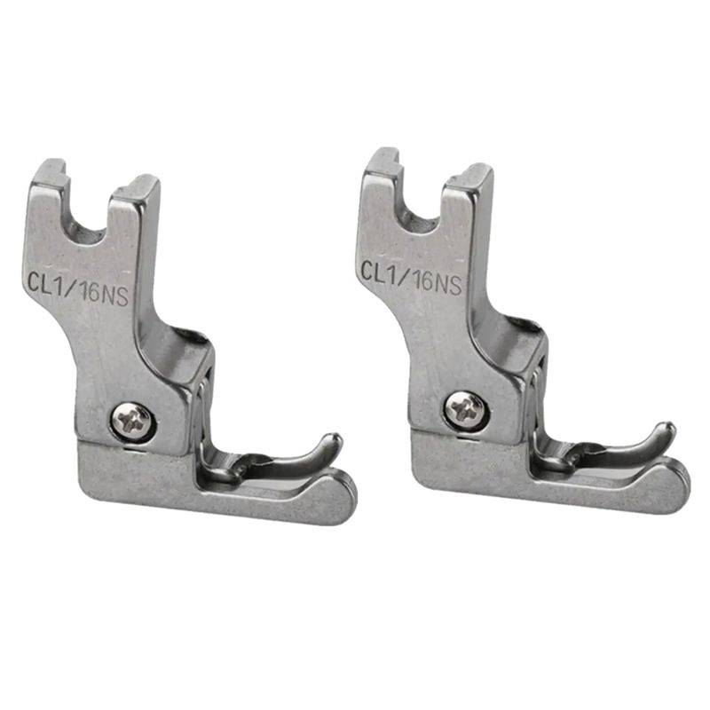 AEE8-2Pcs Narrow Guide Presser - Zipper Foot Presser recension och pris